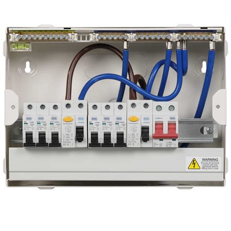 6 way consumer unit enclosure